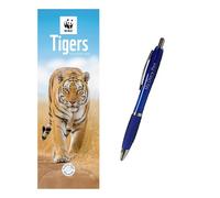 WWF, Tigers Slim Calendar 2026 + EXCLUSIVE LIMITED EDITION PEN