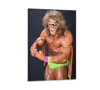WWF Wrestling Ultimate Warrior Poster Decorative Painting Canvas Wall Posters And Art Picture Print Modern Family Bedroom Decor Posters 08x12inch(20x30cm)
