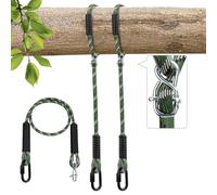 WWFFEN 2 Pack Tree Swing Straps,120cm Tree Swing Rope Kit for Hanging Chair