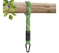 WWFFEN 61" Tree Swing Hanging Straps, 800 LB Capacity Double Stranded Nylon Swing Ropes with Safer Spring Buckle for Hammock, Swing, Outdoor Camping and Aerial Yoga