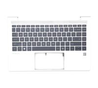 WWGTMC Replacement Upper Case Palmrest Backlit Keyboard Assembly for HP Probook 440 G8 445 G8 Series Laptop Part US Layout Top Cover M23769-001