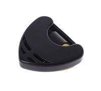 WWHJR 1 pc Guitar Pick Holder Plectrum for Case Mediator Quick Storage Guitar Pick Holder Large Triangle Hollow Black
