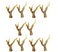 WWHJR 10pcs Dragon Antlers Hair Clip Lady Hairpin Halloween Women Men Hair Accessories for Traditional Chinese Hairstyles Dragon horn deer antler ancient style headdress hairpin jewelry accessorie