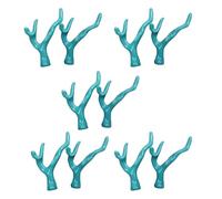 WWHJR 10pcs Dragon Antlers Hair Clip Lady Hairpin Halloween Women Men Hair Accessories for Traditional Chinese Hairstyles Dragon horn deer antler ancient style headdress hairpin jewelry accessorie