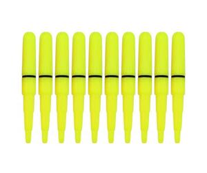 WWHJR 10Pcs Fishing Rod Tip Glow Stick LED Light Clip on Rod Tip Glow Stick Waterproofs LED Night Fishing Rod Tip Light Pole light
