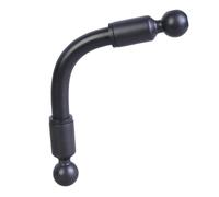 WWHJR 17mm To 17mm Composite Ball Adapter 360 Degree Rotating Ball Adapter Extenders Rod for Double Ball Socket Mounting Arms Ball joint hose