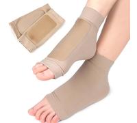 WWHJR 1Pair Foot & Ankle Brace Socks Soft Padded Skate Socks Feet Protector Sports Invisible Gel Foot Care Tool Feet Protector