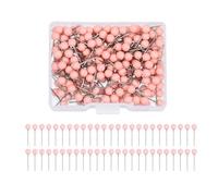 WWHJR 20-380Pcs Colorful Push Pins Thumb Tacks for Cork Board Wall Hangings, Heart Push Pin, Flat Push Pin, Beads Head Map Pin Color pushpin set-Heart series pushpin combination