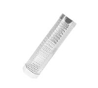 WWHJR 304Stainless Steel Smoked Tube Barbecue Smoked Enhancer Portable Grilling Tube Metal Texture For Home BBQ Tool