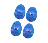 WWHJR 4Pieces Eleagnt Easters Cutlery Pocket Portable Easters Eggs Utensils Holders Pouches Add Charm To Your Dinner Table Dinner Accessories
