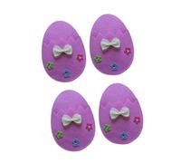 WWHJR 4Pieces Eleagnt Easters Cutlery Pocket Portable Easters Eggs Utensils Holders Pouches Add Charm To Your Dinner Table Dinner Accessories