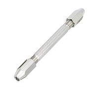 WWHJR Double Ended Pin Vise Model Hand Drill Set Metal Made for PCB Handicraft Jewelry Watch Making Drill Double head hand twist drill