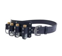 WWHJR Medieval Leather Belt Set Vintage Waistband Steampunks Waist Belt for Cosplay and Vintage Costume Accessory Medieval Alchemy Four Bottles Leather Belt Medieval Alchemy Four Bottles Leather Belt
