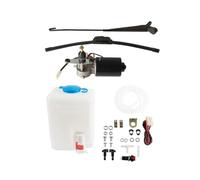 WWHJR Waterproof 30W Electric Cleaning Systems For Offoads Equipment Featuring Metal Construction For Utility Vehicles UTV Windshield Maintenance Kit