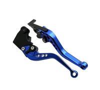 WWHUMM Brake Handle Levers Motorcycle Handlebar Brake Clutch Levers Hand Bar for Ya&ma&ha for FZS600 Fazer TDM900 Bulldog BT1100(Blue Short)