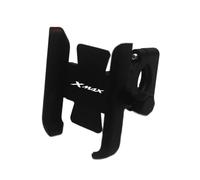 WWHUMM Handlebar Phone Holder For Ya&ma&ha For XMAX 125 250 300 400 Motorcycle Accessories Mobile Phone Holder GPS Stand Bracket(Handlebar Black)