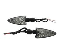 WWHUMM Indicator Blinker Lamp Motorcycle Turn Signals Light For Tr&iumph For Tiger 800 800 XC 1050 Daytona 675 675R Speed Triple 1050 R Street(Smoke)