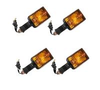 WWHUMM Motorbike Indicators 2/4 Pcs Rear Brake Turn Signal Lights Indicators For Ya&ma&ha For DT125 XT350 XT600 XT550 1985-2000 Indicator Light(4PCS)
