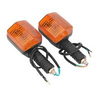 WWHUMM Motorbike Turning Indicators Motorcycle Turn Signal Light Lamp For Ya&ma&ha For DT200 TW200 TW200E XT250 XT350 XT550 Motorcycle Indicator Light(1 pair)