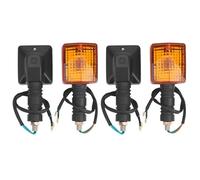 WWHUMM Motorbike Turning Indicators Turn Signal Light Indicator Lamp For Ya&ma&ha For XT600 XT250 XT550 XT350 DT200 TW200 FZ750 Motorcycle Running Light(2 Pair)