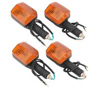WWHUMM Turning Indicators Motorcycle Turn Signal Light Lamp For Ya&ma&ha For DT200 TW200 TW200E XT250 XT350 XT550 XT600 Motorcycle Running Light(2 Pair)