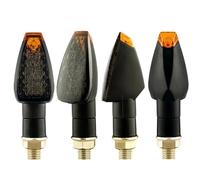 WWHUMM Turning Indicators Turn Signals Mark Turn Signal Light Turn Signal Indicator Amber Light Blinker Motorcycle Running Light(4PCS)