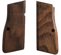 WWI WWII German Wood Checkered 9MM Grips for Browning Hi-Power High Power