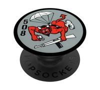 WWII 508th Airborne Red Devils Vintage WW2 PopSockets Adhesive PopGrip