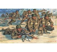 Wwii British Commandos Plastic Kit 1:72 Model Italeri