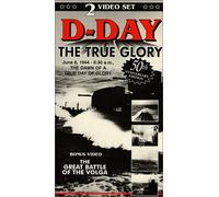 Wwii: D-Day the True Glory & Battle of Volga [VHS]