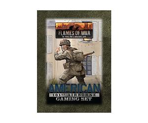 WWII Flames of War: American 101st Airborne Gaming Set