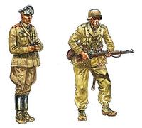 Wwii German Africa Corps Dak Infantry Plastic Kit 1:72 Model Italeri