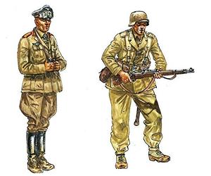 Wwii German Africa Corps Dak Infantry Plastic Kit 1:72 Model Italeri