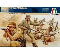 Wwii German Africa Corps Plastic Kit 1:72 Model Italeri
