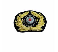 WWII GERMAN HEER ARMY OFFICER CRUSHER CAP COCKADE