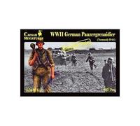 WWII German Panzergrenadiers (Normandy 1944) - 1/72 Plastic Soldier Kit by Caesar Miniatures