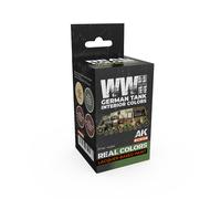 WWII German Tank Interior Colors SET - Real Color RCS126 - AK Interactive
