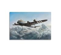 Wwii Military Poster Stirling Mk Iv Heavy Bomber Poster Decorative Painting Canvas Wall Posters And Art Picture Print Modern Family Bedroom Decor Posters 16x24inch(40x60cm)