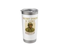 WWII Native American Code Talker VJ Day Recognition Stainless Steel Insulated Tumbler