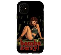 WWII Pin Up Girl Bombs Away Graphic Case for iPhone 11