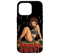 WWII Pin Up Girl Bombs Away Graphic Case for iPhone 16 Pro