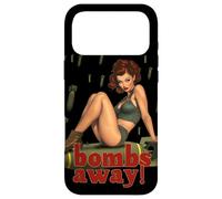 WWII Pin Up Girl Bombs Away Graphic Case for iPhone 17 Pro Max