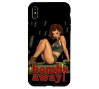 WWII Pin Up Girl Bombs Away Graphic Case for iPhone XS Max