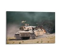WWII Poster British Army Challenger I Tank Decorative Painting Canvas Art Picture 16x24inch(40x60cm)