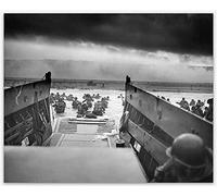WWII Poster D Day Landing at Normandy Beach World War 2 Poster (24x36)