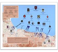 WWII Poster / WW2 Memorabilia Map Wall Art, Ww2 Wall Art Gifts/World War II Gifts, Historical Map Poster & History Memorabilia Wall Map Art, Historical Posters Map for Wall (24 x 36)