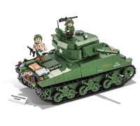 COBI-2550 WWII Sherman M4A3E2 Tank Model Building Bricks 716Pcs