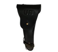 WWII U.S COLT Leather M1911 .45 Hip Holster- Left Hand Version (BLACK)