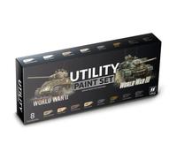 AV Vallejo Model Color Set - Utility paint set (8)