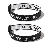 WWJD Rope Woven Adjustable What Would Jesus Do Bracelet Wristbands Bracelet for Women Men Jewelry Colorful Gifts Braied Protection Inspirational Bracelets Couple Friendship, S, rope